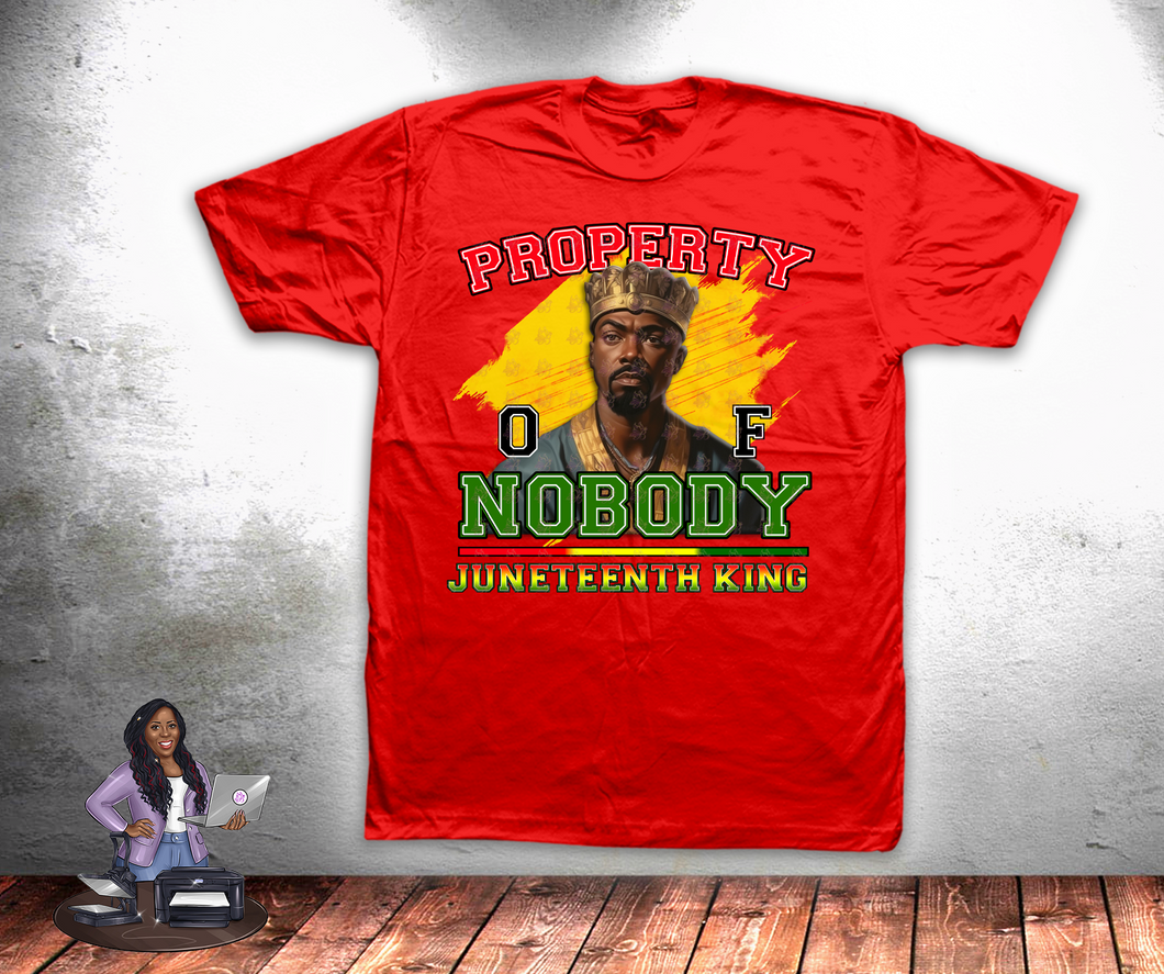 Property of Nobody Tshirt (king version)