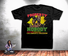 Load image into Gallery viewer, Property of Nobody Tshirt (couple version)
