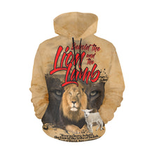 Load image into Gallery viewer, The Lion and the Lamb Hoodie
