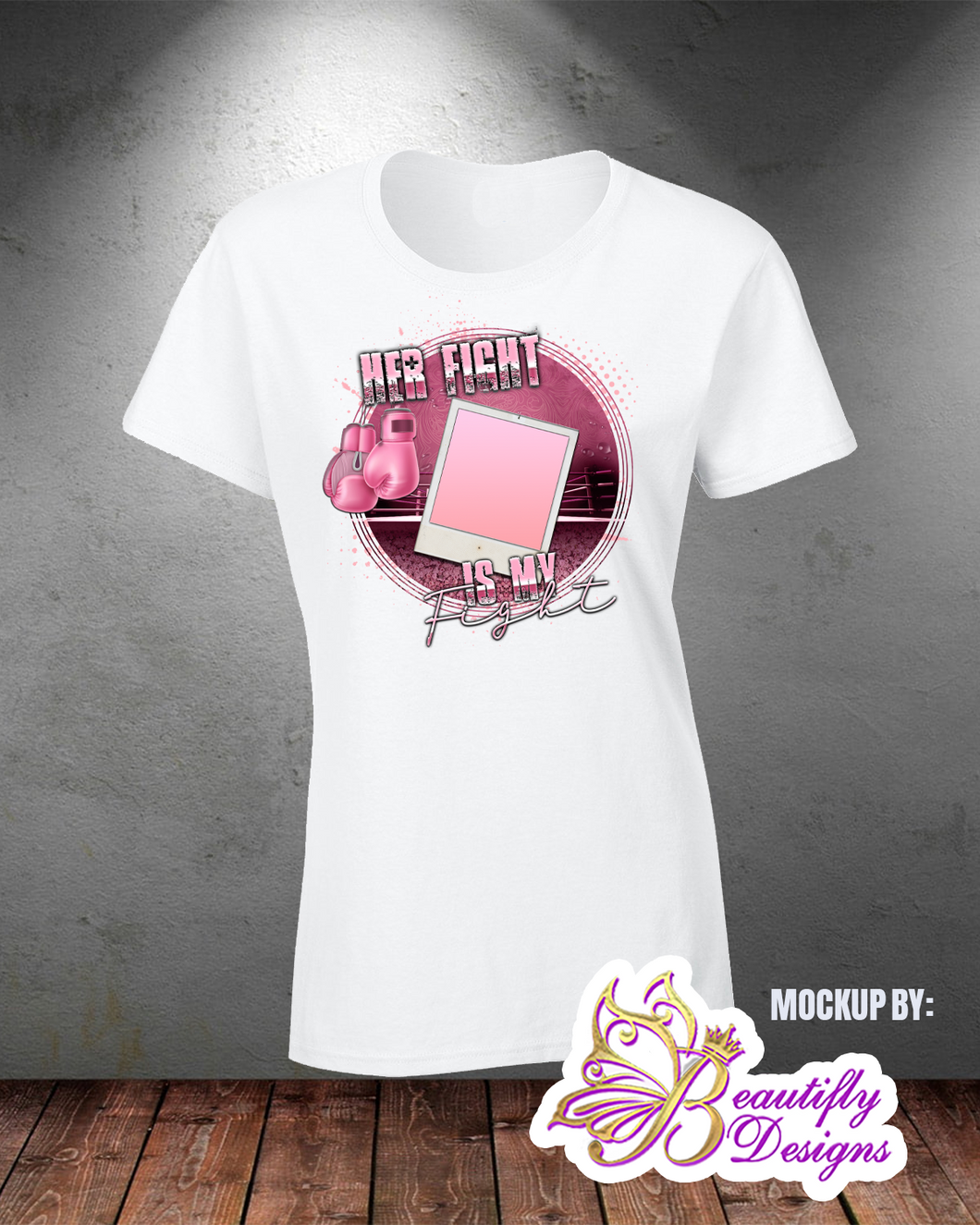 Her Fight Is My Fight- Breast Cancer Shirt