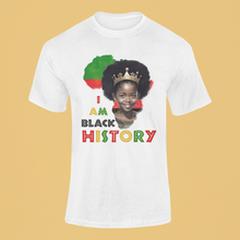 Load image into Gallery viewer, I am Black History - Graphic Tee
