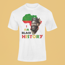 Load image into Gallery viewer, I am Black History - Graphic Tee
