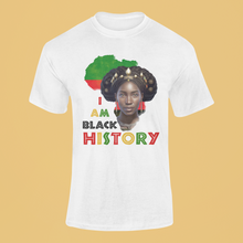 Load image into Gallery viewer, I am Black History - Graphic Tee
